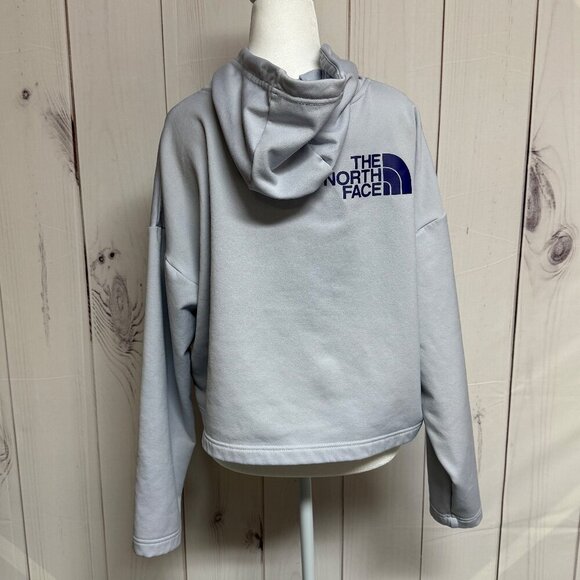 North Face Women’s Horizon Performance Fleece Hoodie Cropped Size Large NF0A8750 - Picture 2 of 11